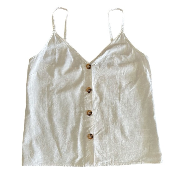 TOPSHOP Button Front Camisole Tank - Picture 2 of 8